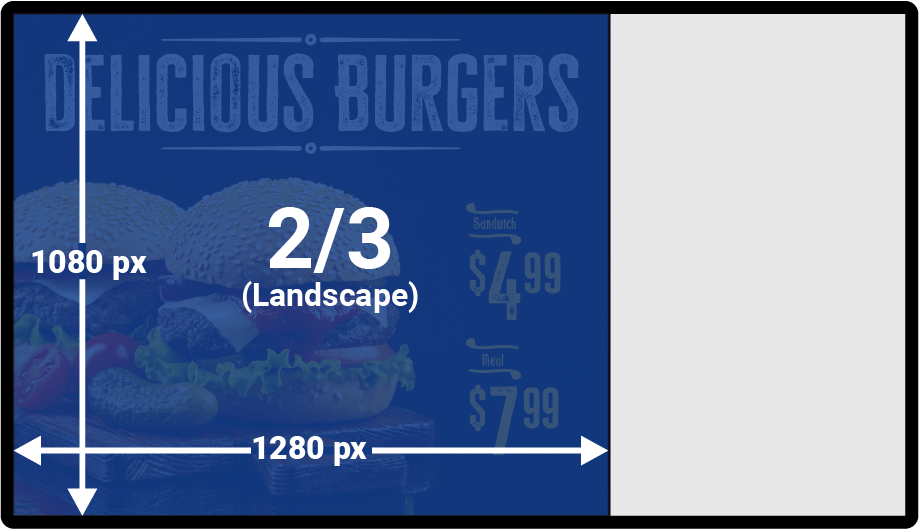 [en] Two-Thirds screen: Landscape Column