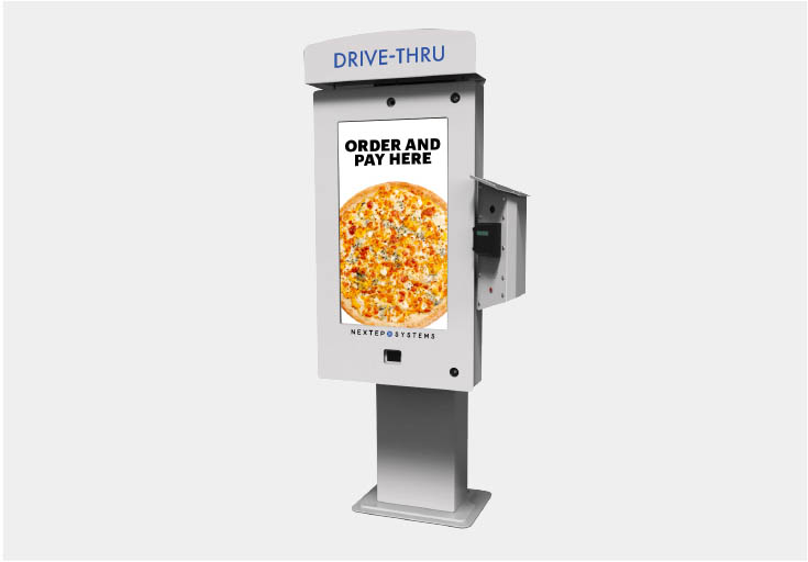 Kiosk hardware of restaurant food self order