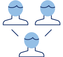 People diagram of Xenial employees